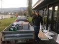 Transport zur Remise Dok